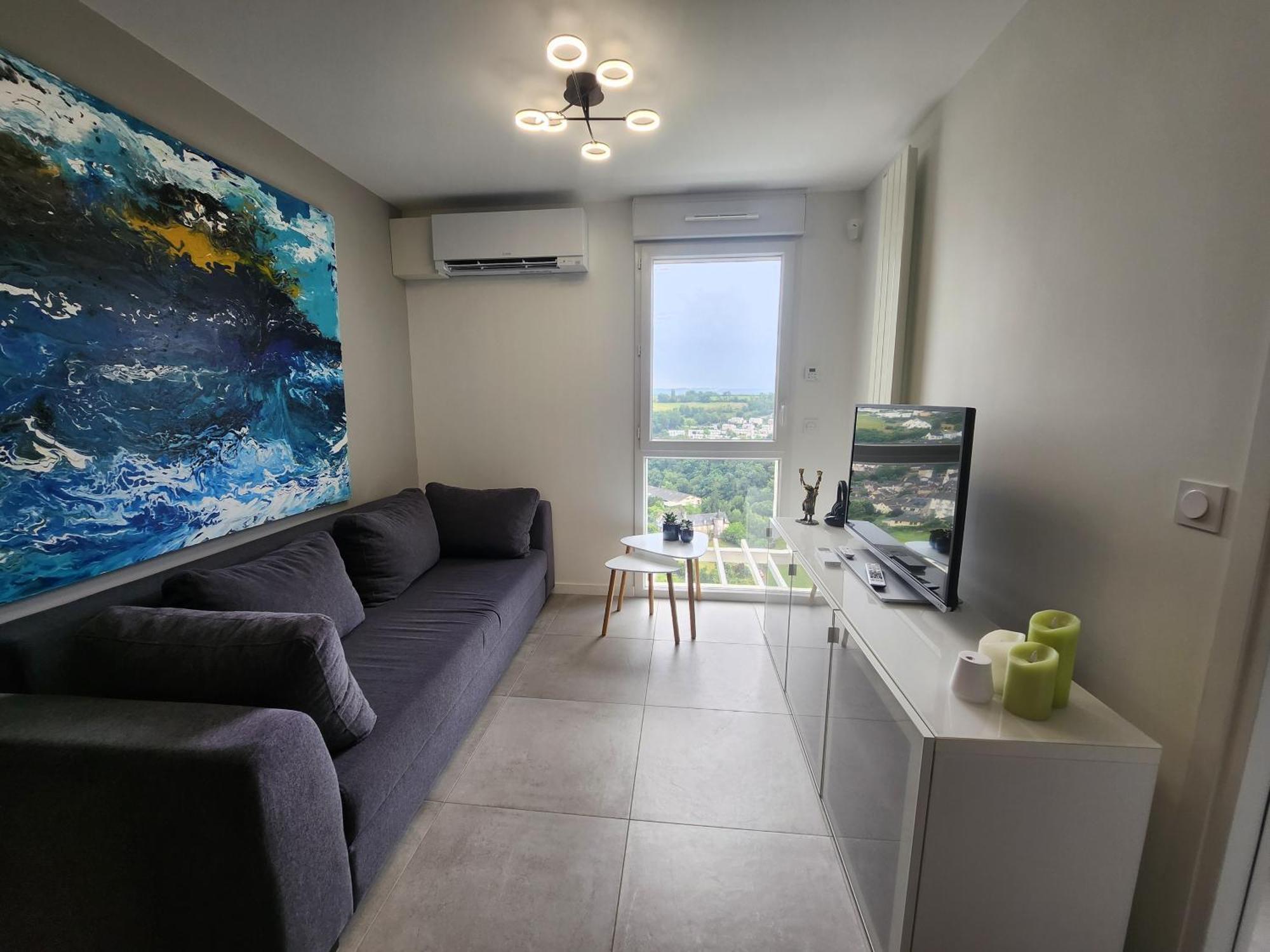 Appartement T2 Centre Rodez La Lutz Esterno foto