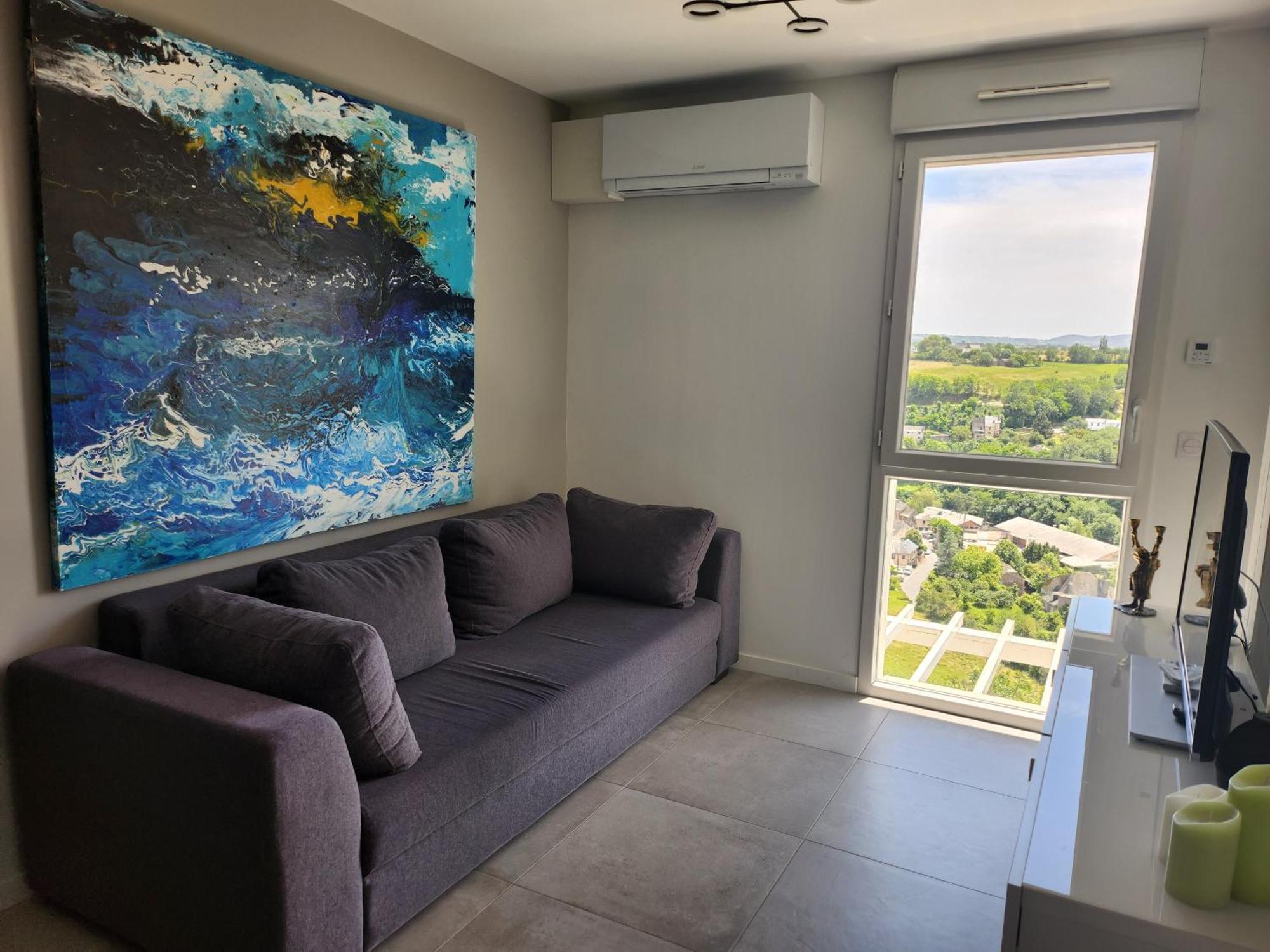 Appartement T2 Centre Rodez La Lutz Esterno foto